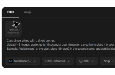 Add a reference and prompt