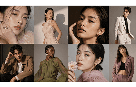 Fashion and beauty excellence Hunyuan Image 3