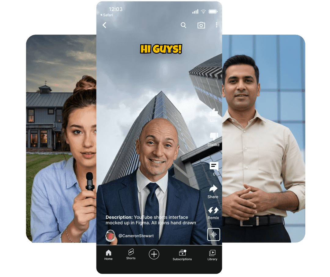 creatore di video per i social media