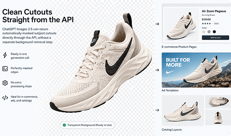Automatic cutouts with Gpt Image 2.5